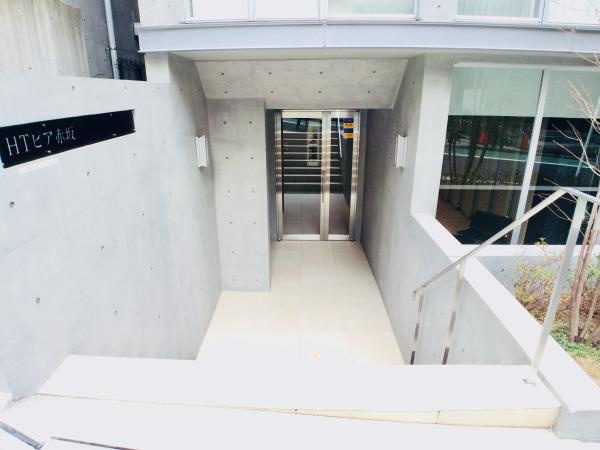 ＨＴピア赤坂のエントランス