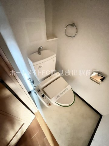 大阪市鶴見区諸口６丁目の賃貸マンションのトイレ