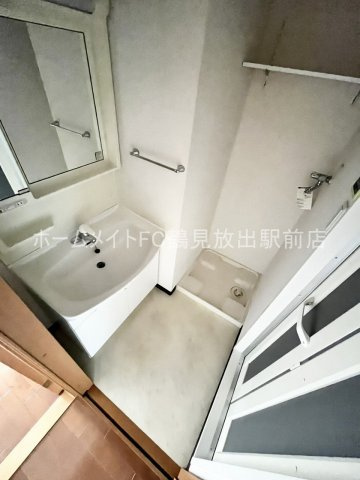 大阪市鶴見区諸口６丁目の賃貸マンションの洗面所