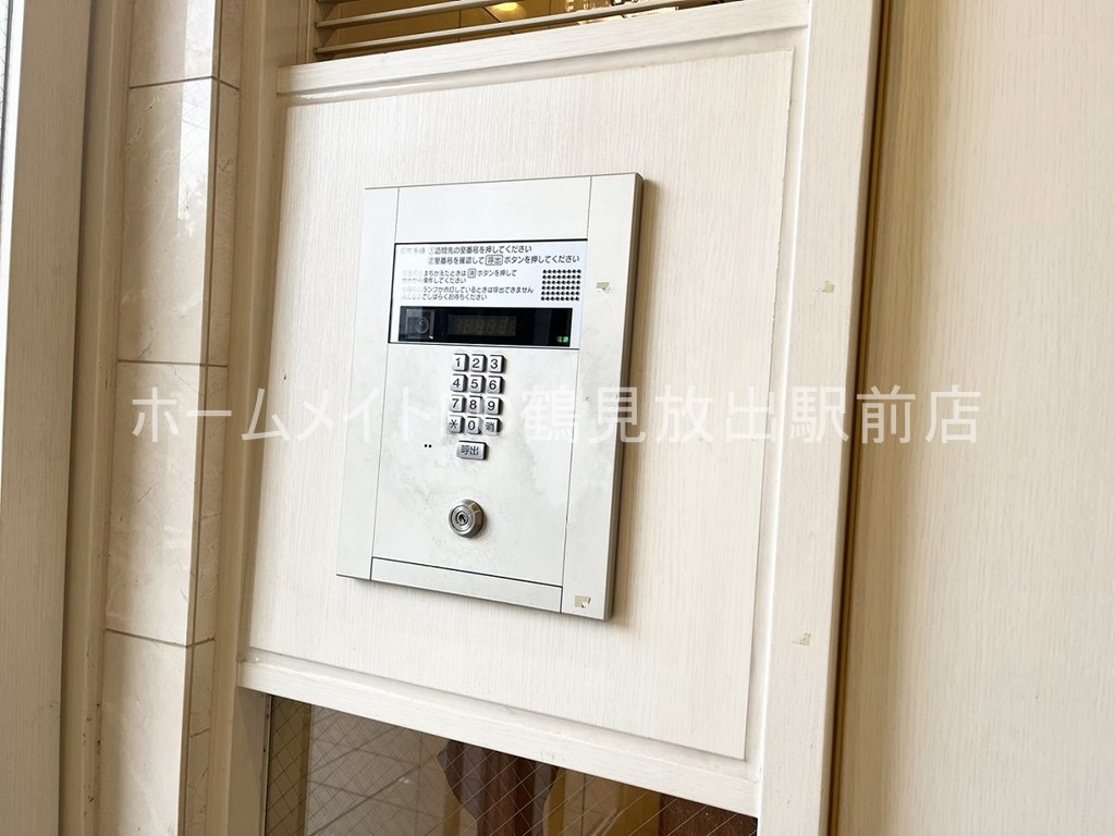 大阪市城東区今福南１丁目の賃貸マンションのセキュリティ