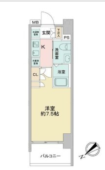 【間取り】 | La　Douceurお花茶屋Ⅰ