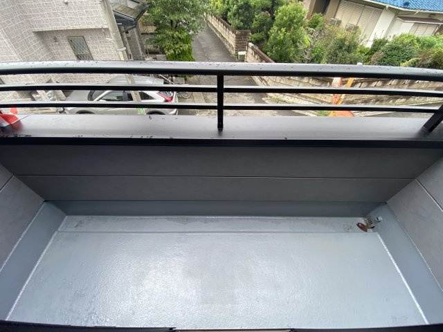 東村山市青葉町2期のバルコニー