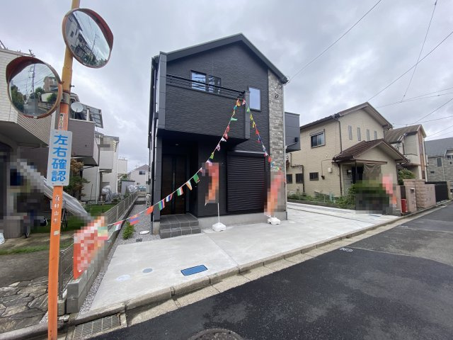 東村山市青葉町2期の前面道路含む現地写真