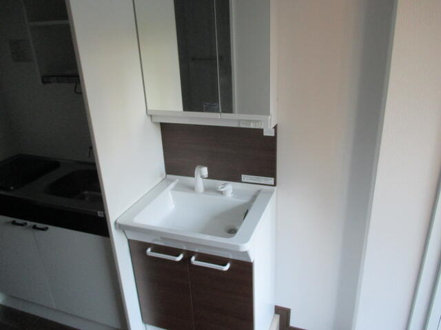 パークサイドヴィラの洗面所