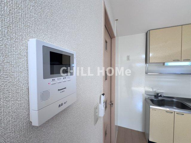 セジュール赤城Ｂのセキュリティ|当社、チルホームのHPもご覧ください(^^)/物件情報多数♪