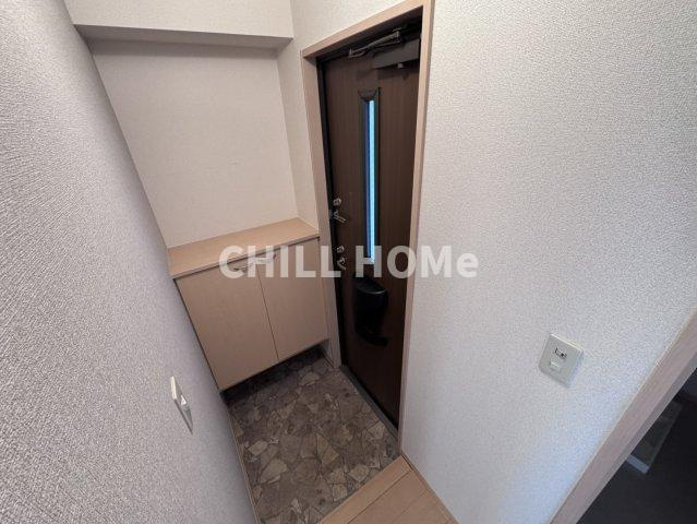 セジュール赤城Ｂの玄関|当社、チルホームのHPもご覧ください(^^)/物件情報多数♪