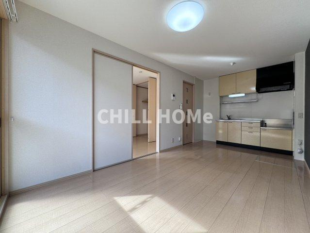 セジュール赤城Ｂの居間・リビング|当社、チルホームのHPもご覧ください(^^)/物件情報多数♪