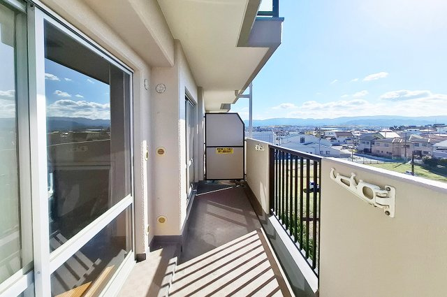 シャルマン・フジ久米田のバルコニー|バルコニー