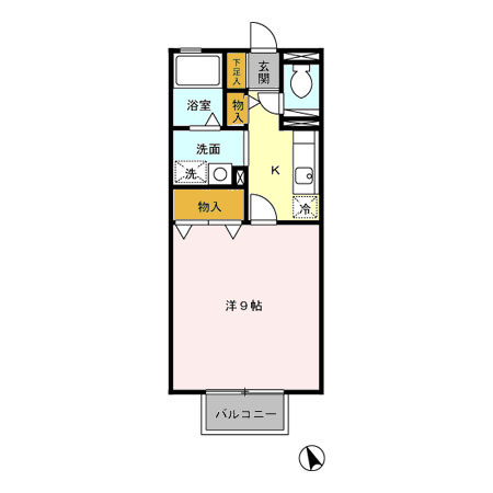 プレミールＭ＆Ｓの間取り