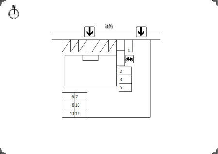 エスポワール杉井流の区画図