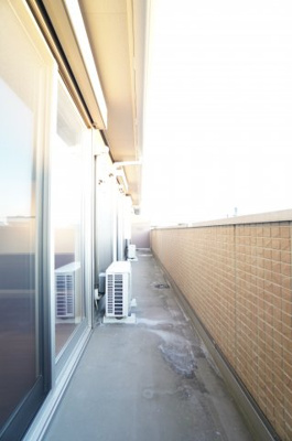 【バルコニー】 | コーポスカイH | ※同物件・同タイプの写真です。