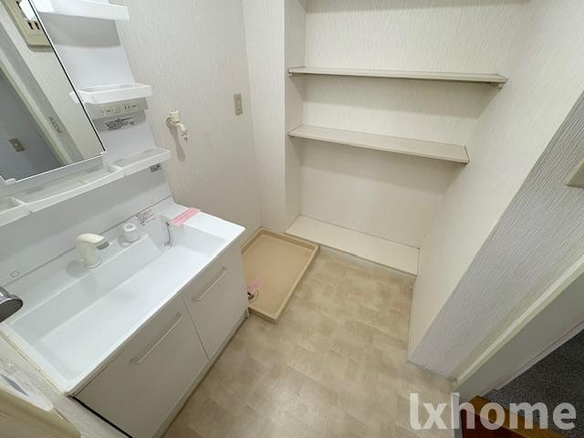 ライフ18の洗面所|使いやすい洗面所です