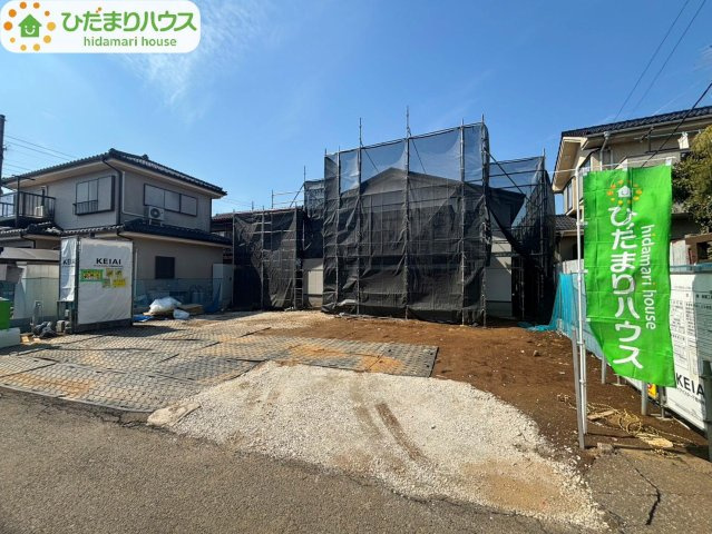 野田市上花輪5期　新築戸建　1号棟の外観パース|2026年4月下旬完成予定です(^^)/お問い合わせお待ちしております♪