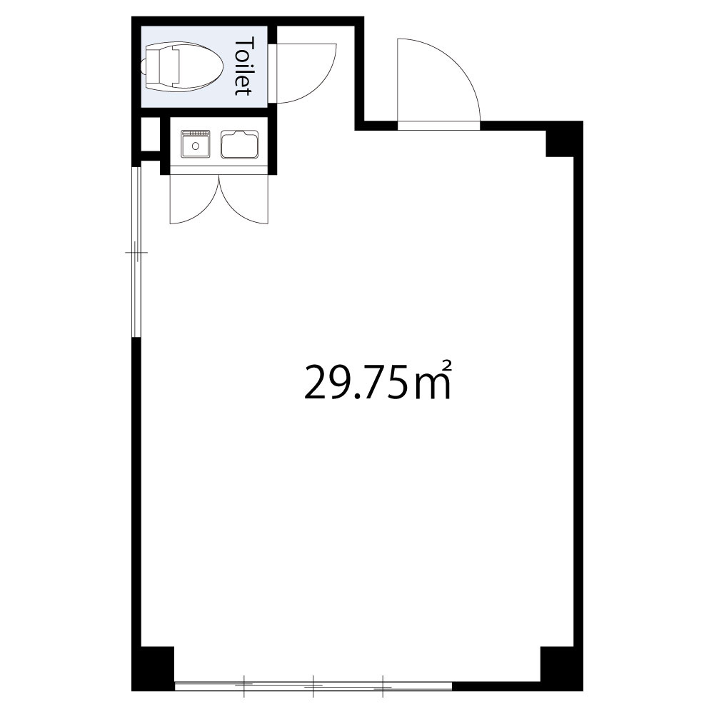 赤坂一ツ木ビルの間取り