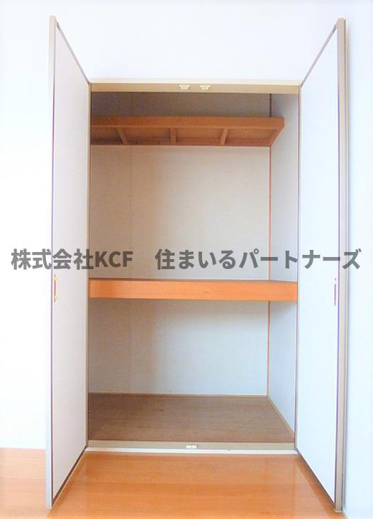 ウッディーハイツの収納|大きなものも収納できそうです