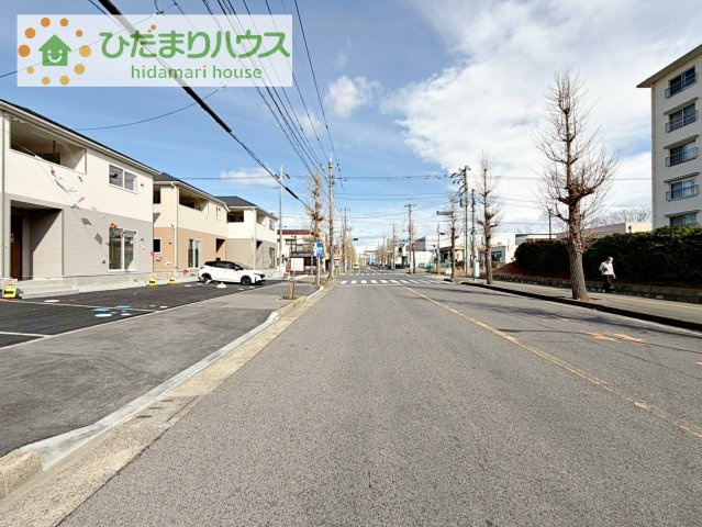 【前面道路含む現地写真】 | 我孫子市湖北台第24　新築戸建　6号棟 | たっぷりの陽光と心地よい風が舞い込む住まい♪