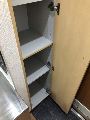 プラウディアの収納