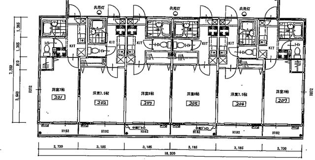 プラウディアの区画図
