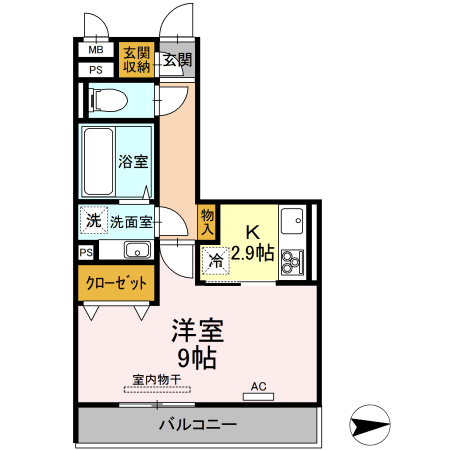 ファグタルの間取り