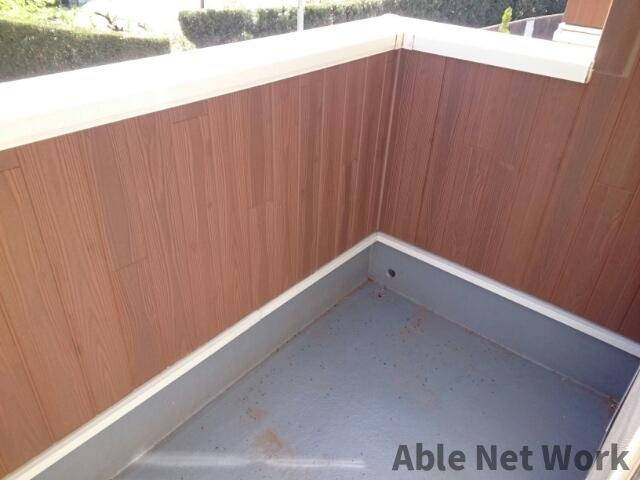 ゴールド　シュラインⅠのバルコニー|日当たりの良いバルコニー