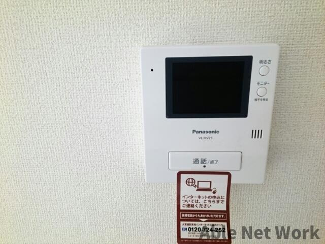 ゴールド　シュラインⅠのセキュリティ|TVモニターホン付き