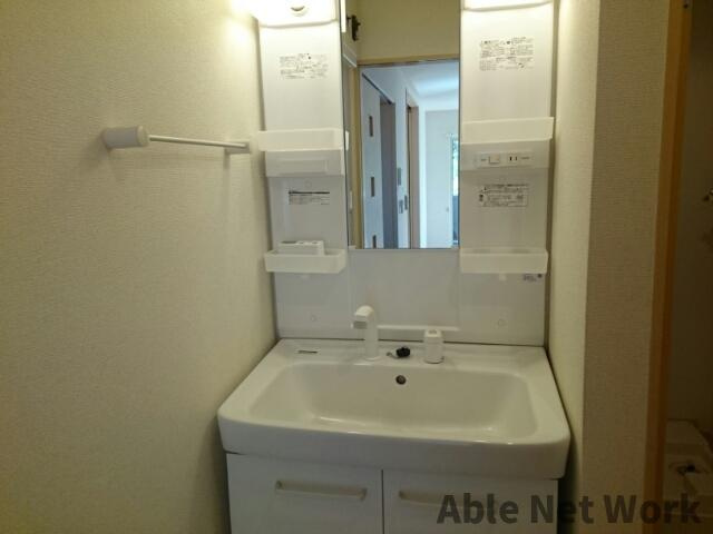 ゴールド　シュラインⅠの洗面所|独立洗面台