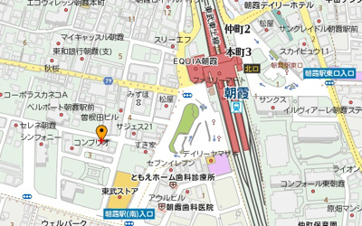 【地図】 | サンプラザ朝霞