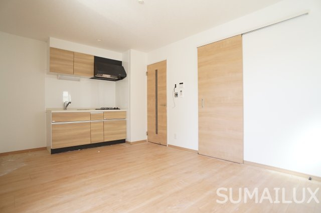 熊本市西区二本木３丁目のアパートの居間・リビング