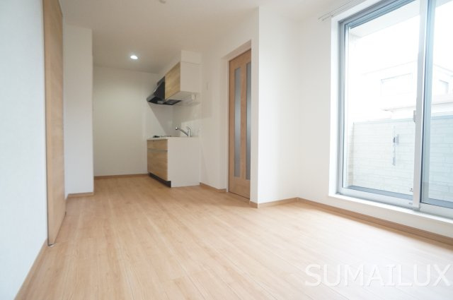 熊本市西区二本木３丁目のアパートの居間・リビング