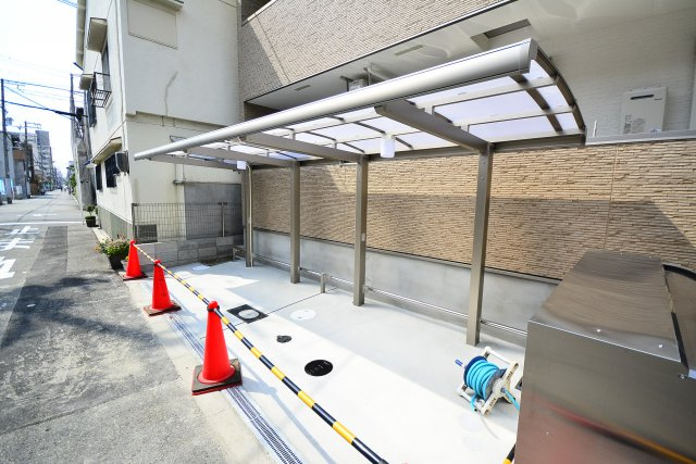 クラウド 昭和町の駐車場