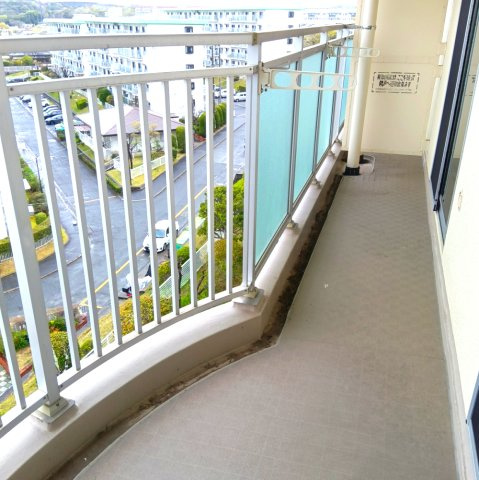 名谷13団地　48号棟のバルコニー|バルコニーです