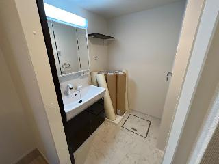 ソラーレ（東松山市美原町　アパートⅡ期新築工事）の洗面所|洗髪洗面化粧台（イメージ）