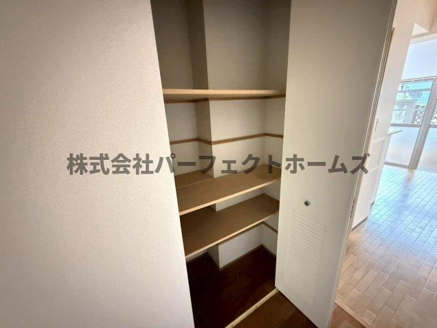 プレザント枚方の収納|収納のためのスペースです