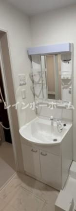 KEIAI RESIDENCE 北越谷Ⅳの独立洗面台|※建築中のため同施工会社参考写真となります。