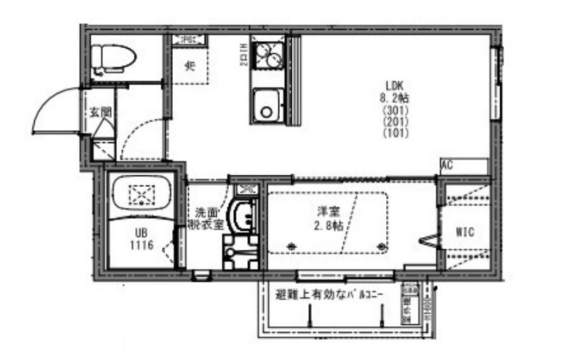 KEIAI RESIDENCE 北越谷Ⅳの間取り