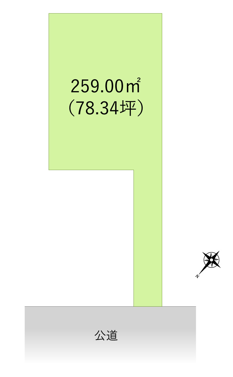 川越市広栄町の売地