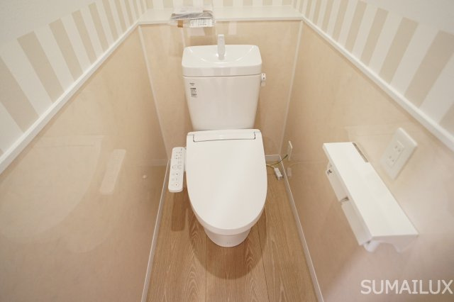 熊本市南区田井島３丁目の賃貸マンションのトイレ