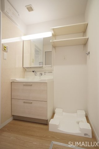 熊本市南区田井島３丁目の賃貸マンションの独立洗面台