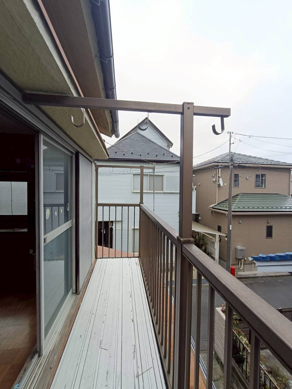 三郷市　新和4丁目　中古戸建のバルコニー|広々としたバルコニーです