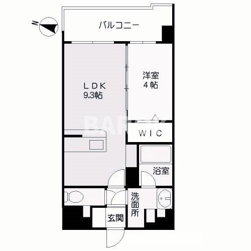 シャトーボヌールの間取り