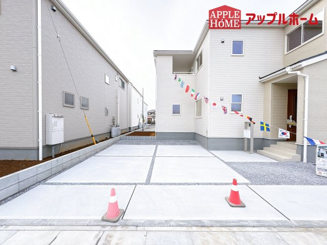 [新築住宅] 鴻巣市松原 2期 全4棟の外観|資料請求、お電話でのお問合せ、いつでも丁寧に対応させていただきます！不動産業界のプロフェッショナルが集う弊社にぜひ一度ご相談ください！