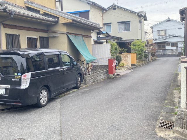 菅井馬淵　中古住宅の前面道路含む現地写真|前面道路含む現地写真です