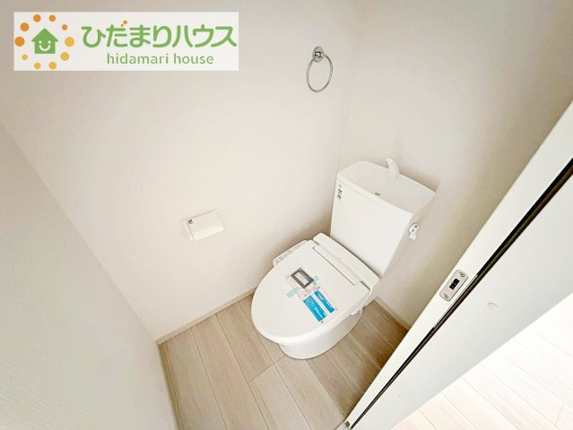【トイレ】 | つくば市高野3期　新築戸建　2号棟 | 家計に優しい節水仕様のトイレです(*^-^*)