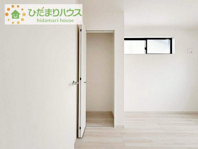 【収納】 | つくば市高野3期　新築戸建　2号棟 | クローゼットタイプの収納は荷物がどこにあるかすぐに見つかります！