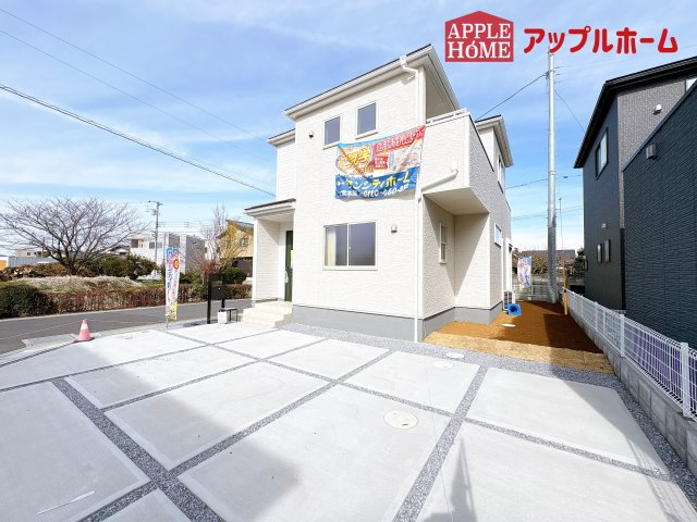 [新築住宅] 鴻巣市松原 全7棟の外観|☆内覧可能☆アップルホームでは物件のメリットデメリットお客様の立場にたちお伝えさせていただきます！いつでもお気軽にお問合せOKです！TEL「0120-466263」
