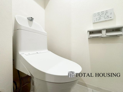 【トイレ】 | トーカンマンション第3中の島 | 温水洗浄機能付きトイレです♪