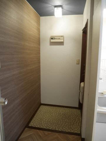 マリオン津山Ⅰの玄関