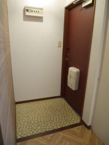 マリオン津山Ⅰの玄関