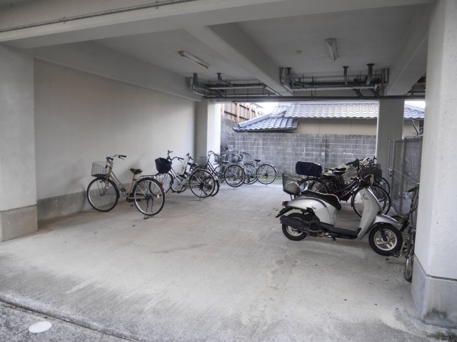 マリオン津山Ⅰのその他共用部分|駐輪場