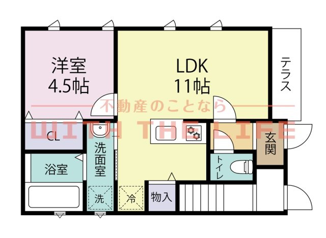 k-ideal八女の間取り